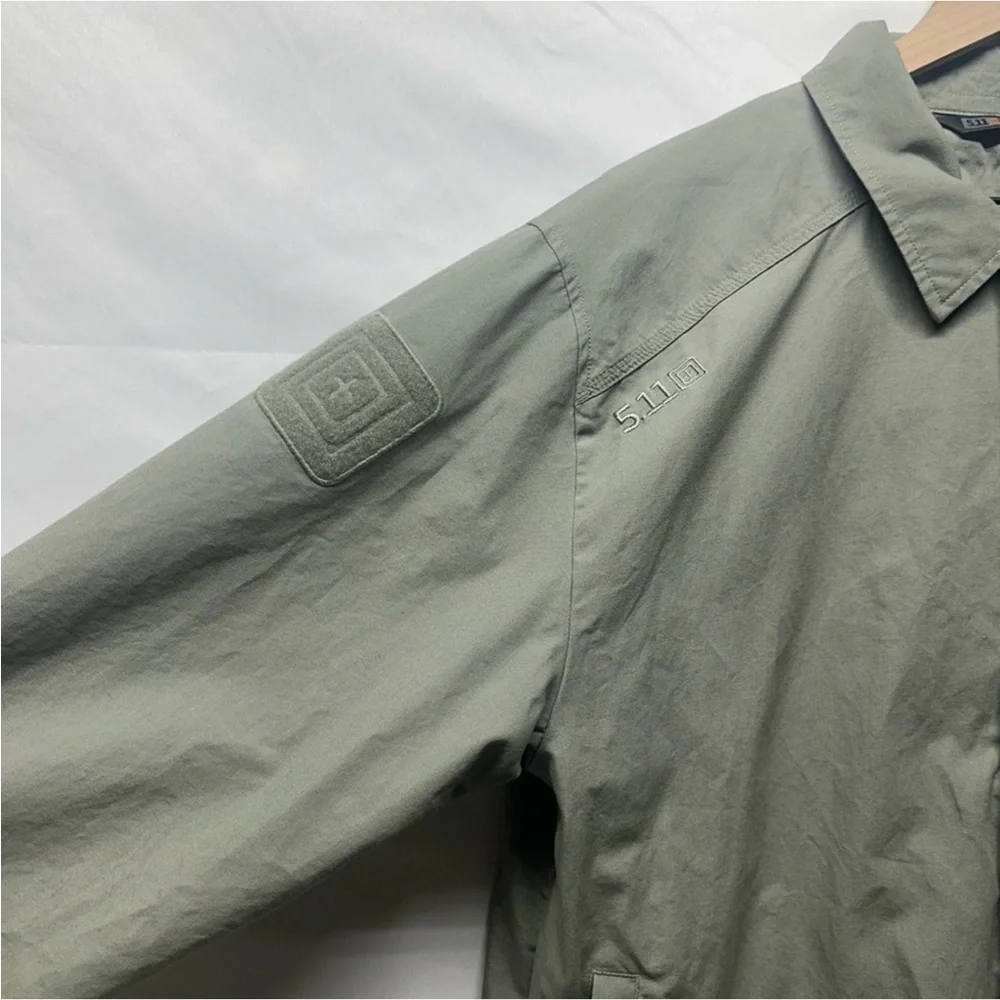 5.11 Tactical Men's Coach Jacket Lightweight Windbreaker - XL